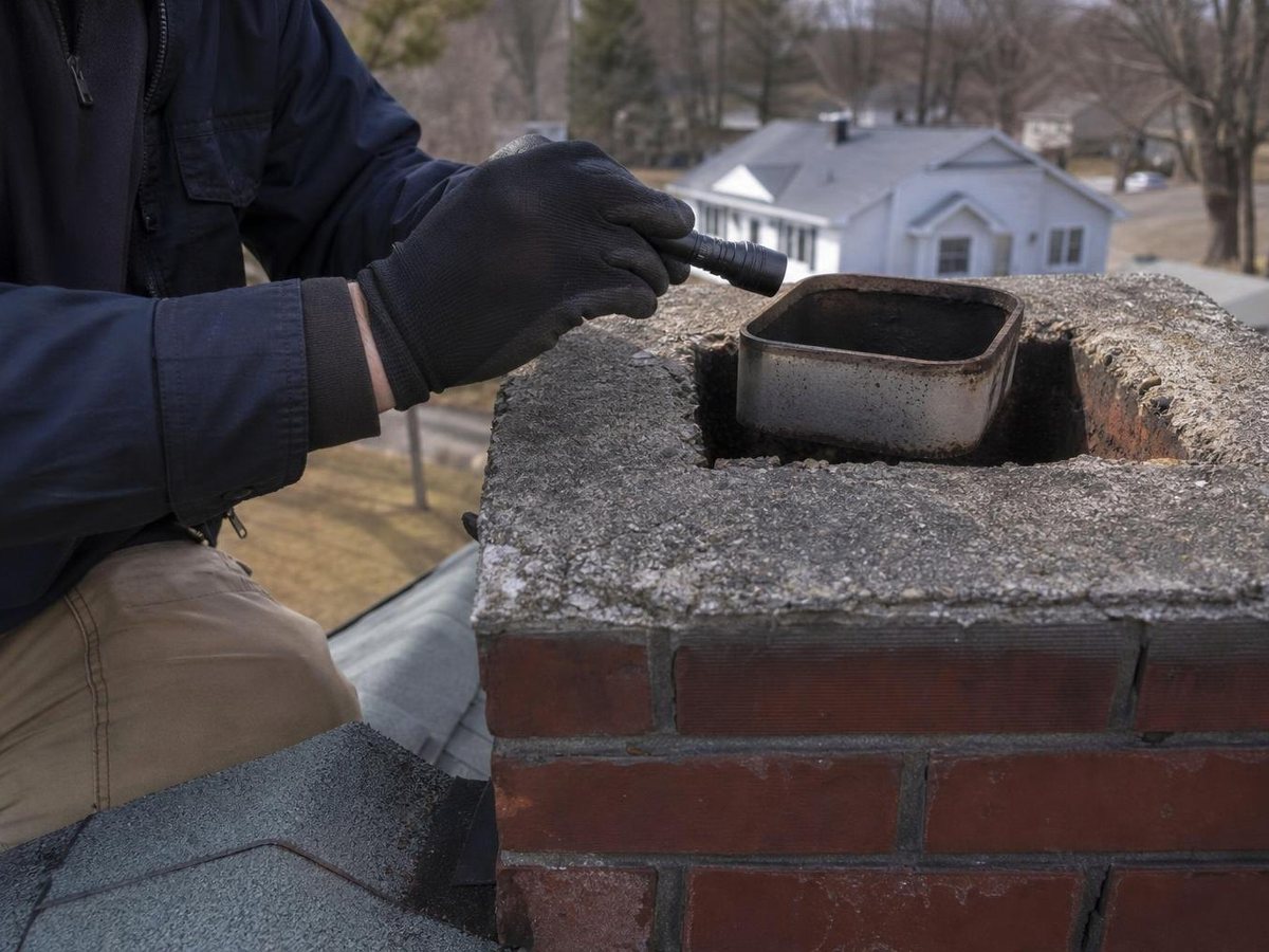Mayhew Chimney Service work in Mentor